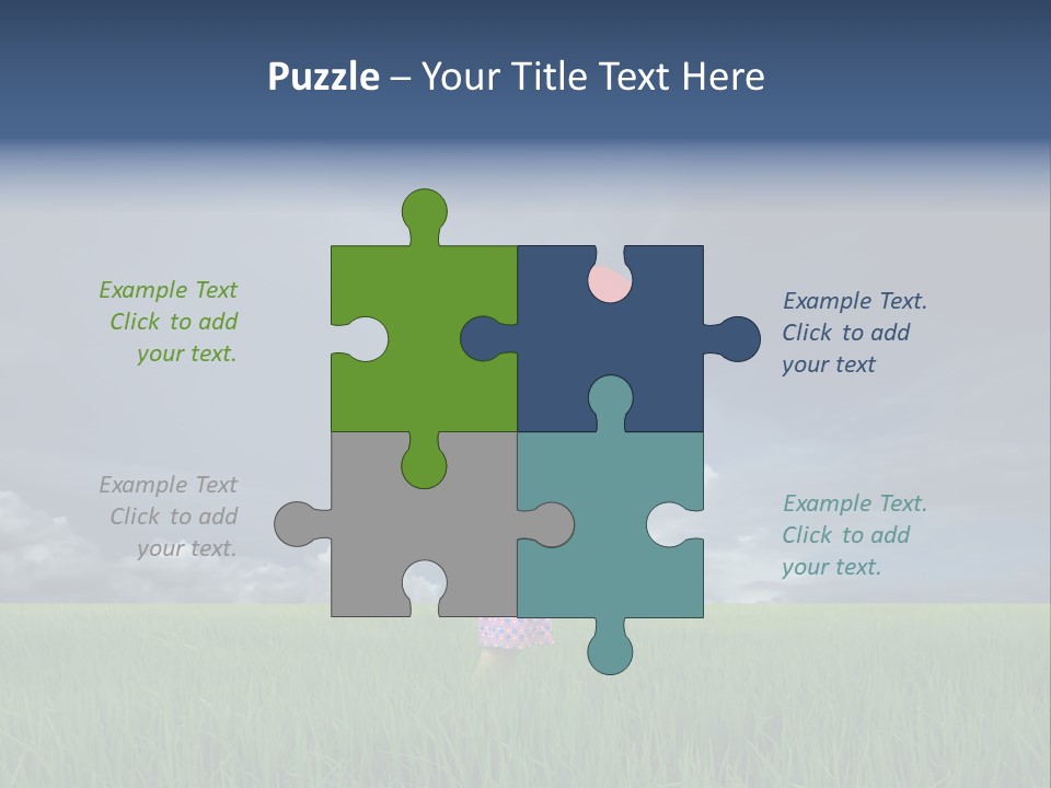 Action Cloud Red PowerPoint Template