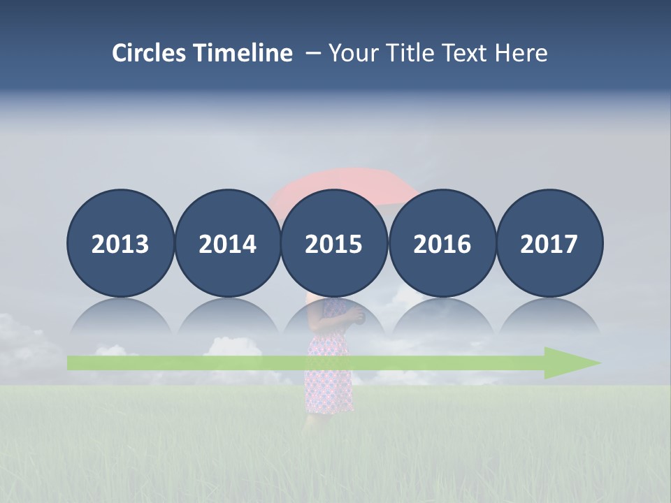 Action Cloud Red PowerPoint Template