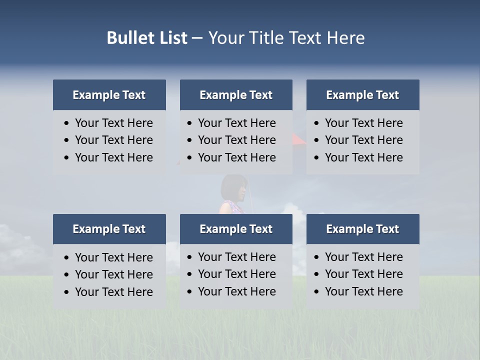 Action Cloud Red PowerPoint Template