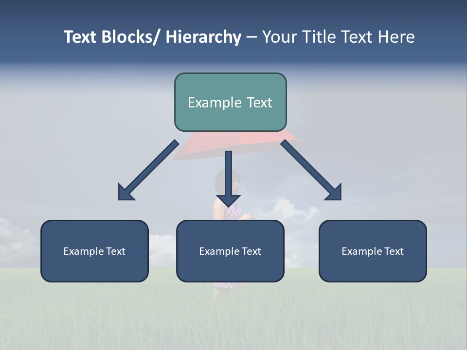 Action Cloud Red PowerPoint Template
