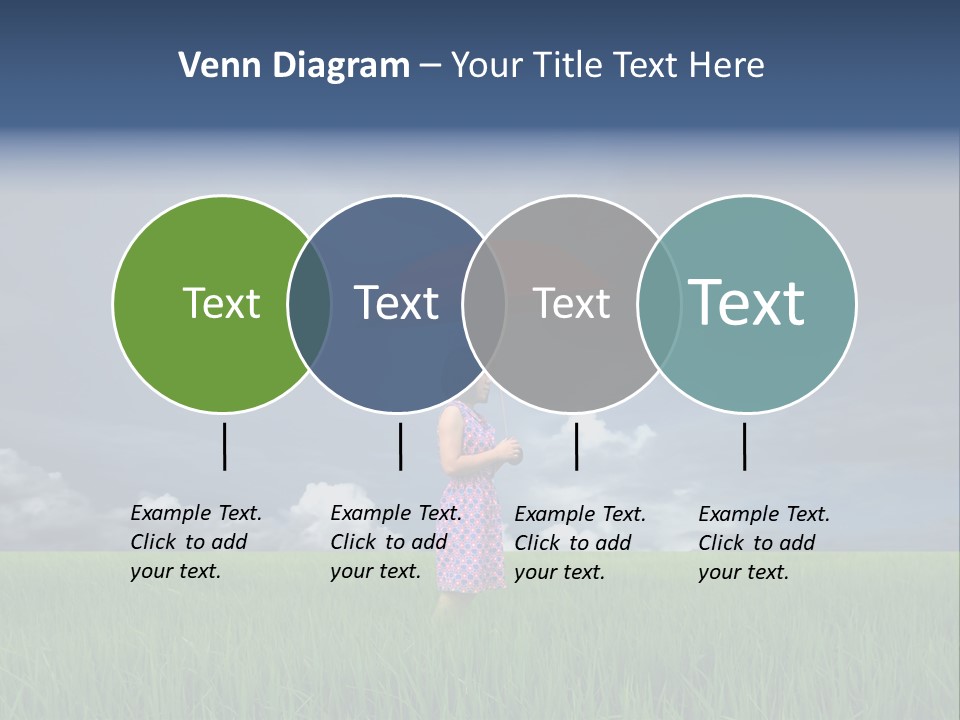 Action Cloud Red PowerPoint Template