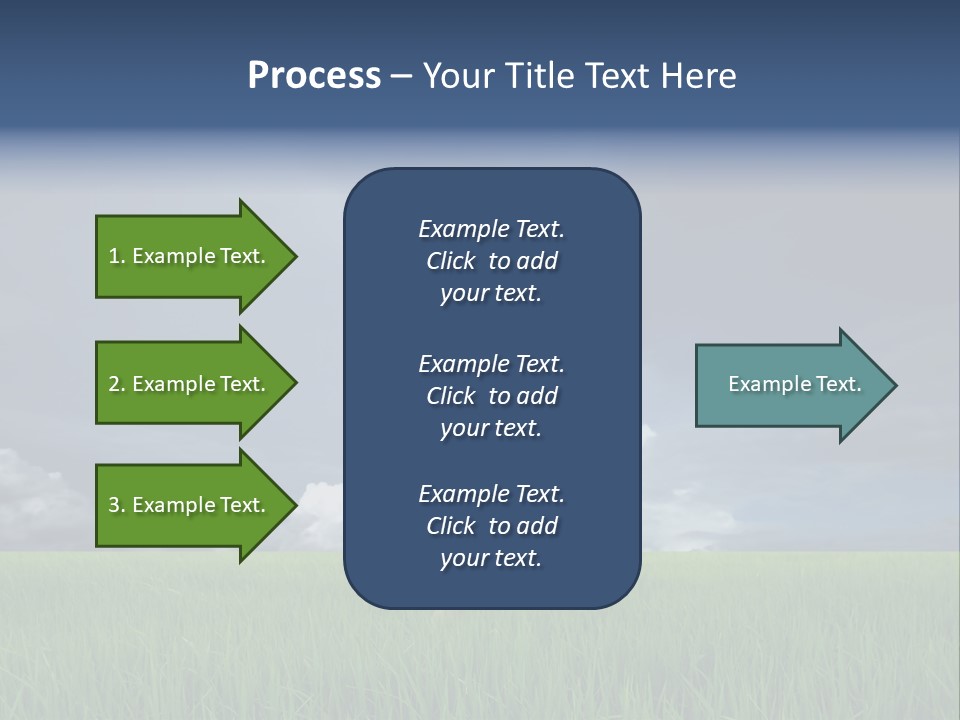 Action Cloud Red PowerPoint Template