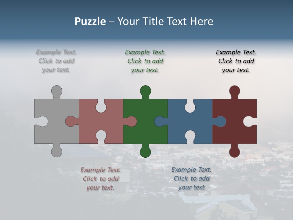 Outdoors Summer Over PowerPoint Template