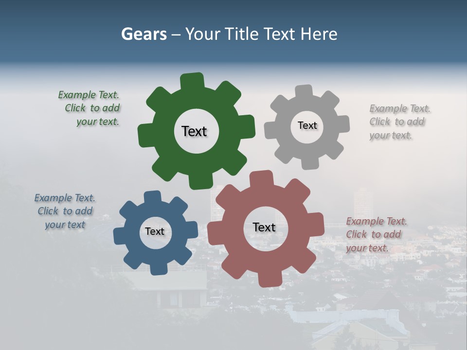 Outdoors Summer Over PowerPoint Template