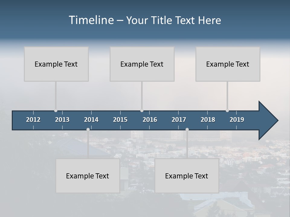 Outdoors Summer Over PowerPoint Template