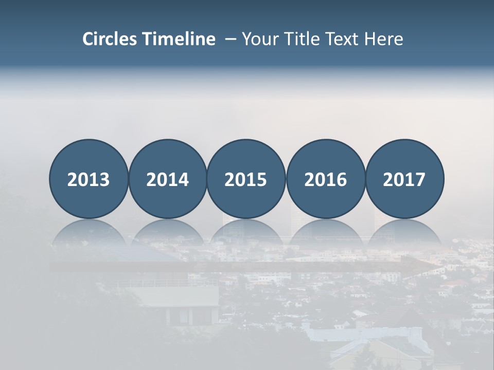 Outdoors Summer Over PowerPoint Template