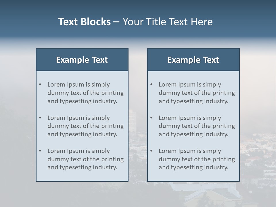 Outdoors Summer Over PowerPoint Template