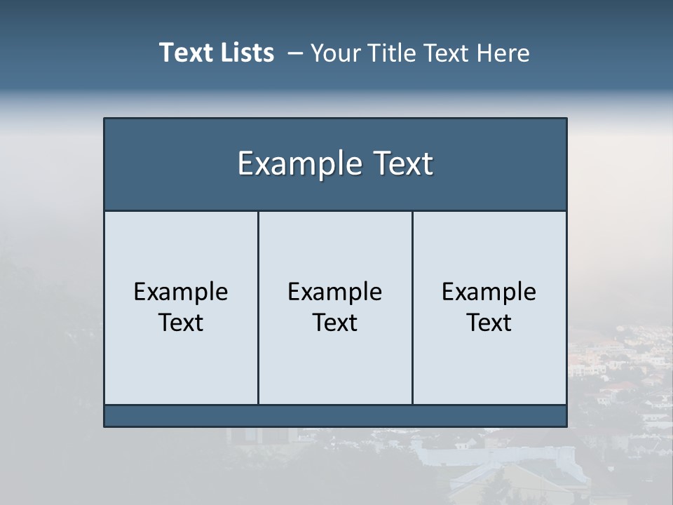 Outdoors Summer Over PowerPoint Template