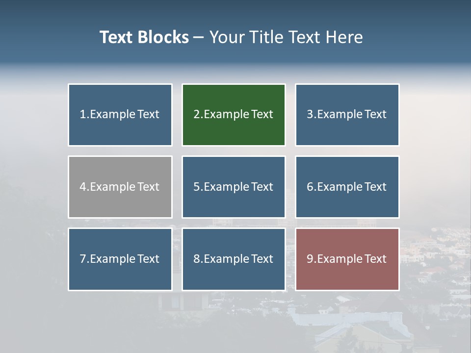 Outdoors Summer Over PowerPoint Template