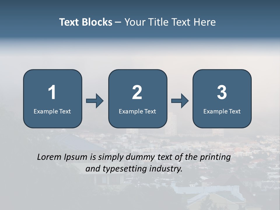 Outdoors Summer Over PowerPoint Template