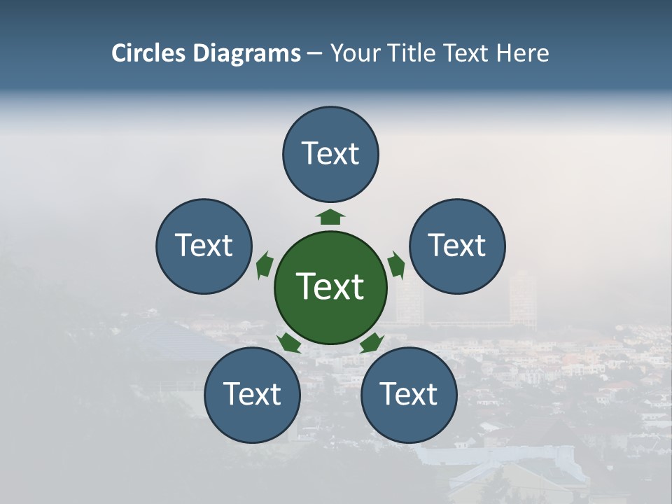 Outdoors Summer Over PowerPoint Template