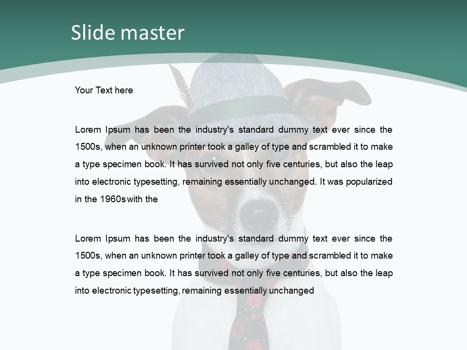 October Fest Cute O Zapft Is PowerPoint Template