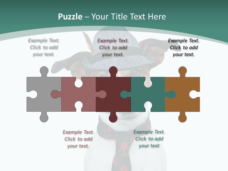 October Fest Cute O Zapft Is PowerPoint Template