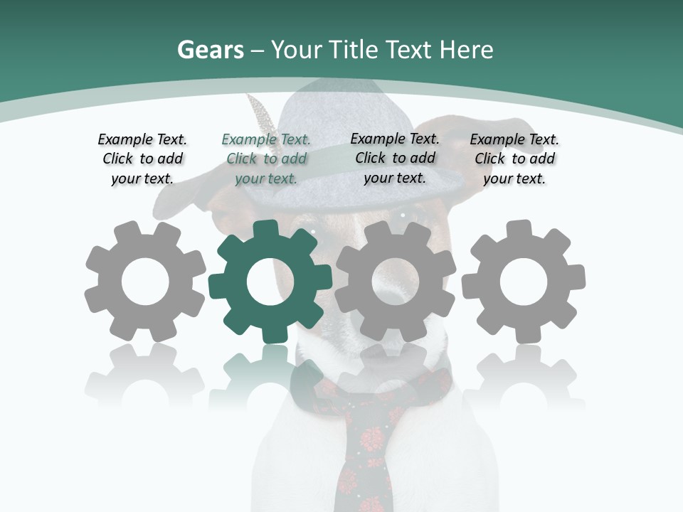 October Fest Cute O Zapft Is PowerPoint Template