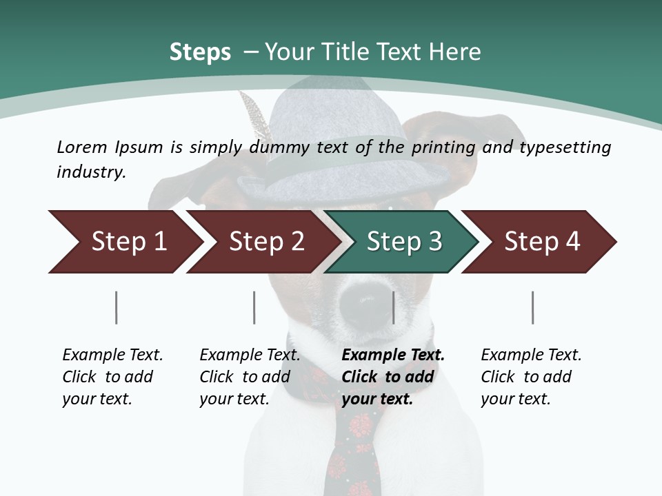 October Fest Cute O Zapft Is PowerPoint Template