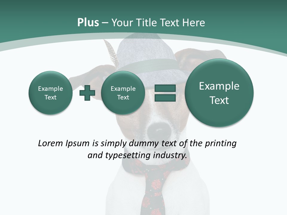 October Fest Cute O Zapft Is PowerPoint Template