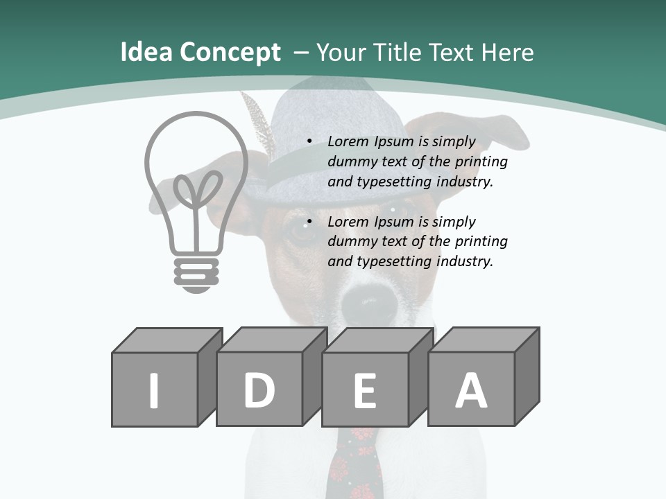 October Fest Cute O Zapft Is PowerPoint Template