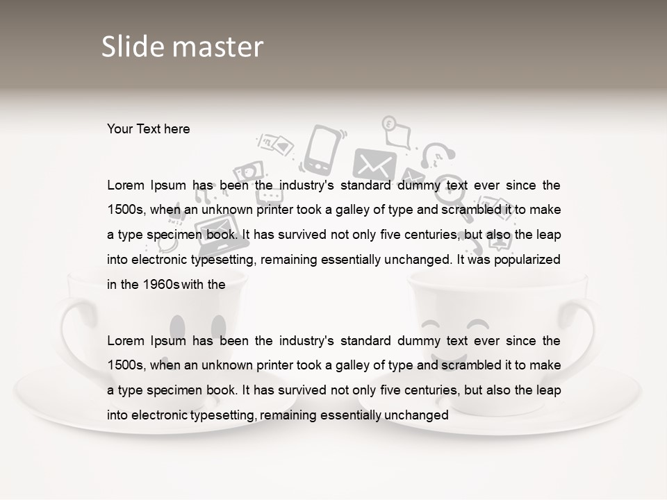 Saucer Contact Still PowerPoint Template