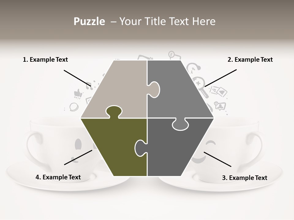 Saucer Contact Still PowerPoint Template