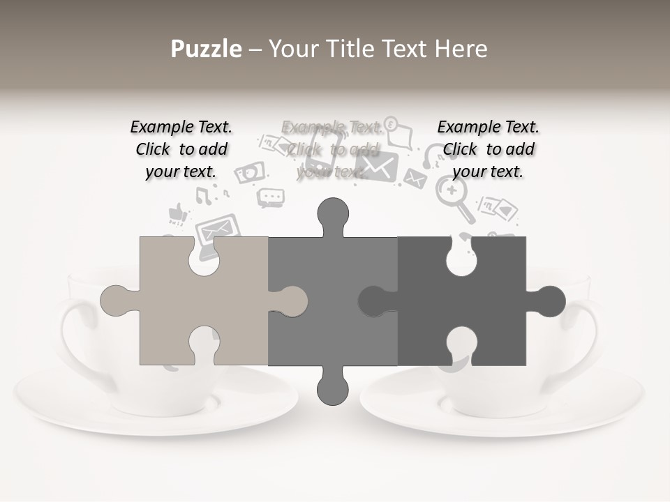 Saucer Contact Still PowerPoint Template