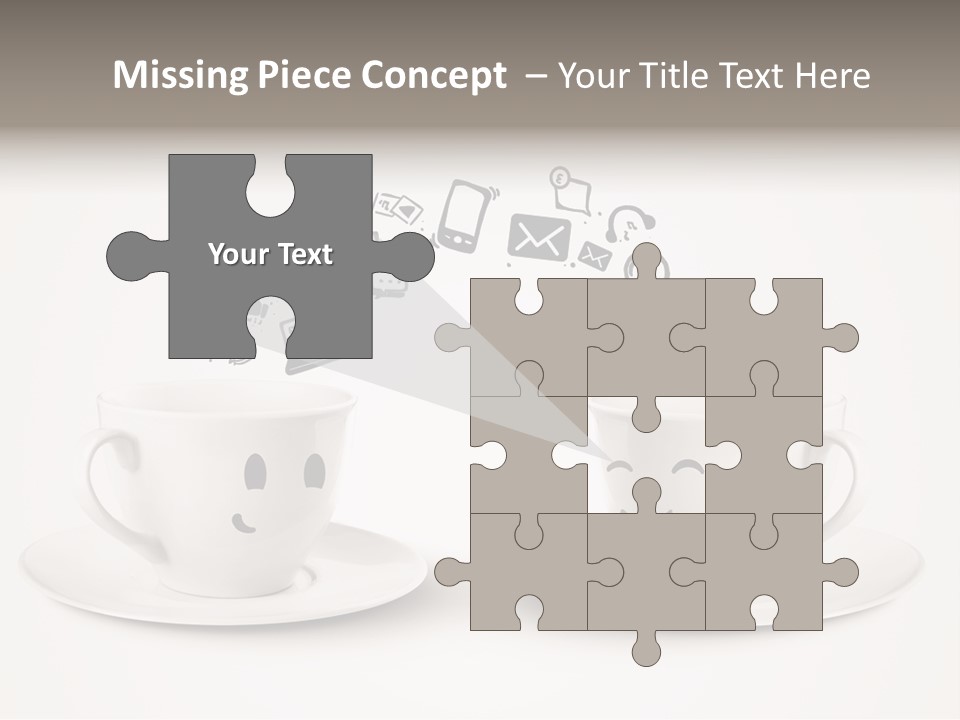 Saucer Contact Still PowerPoint Template