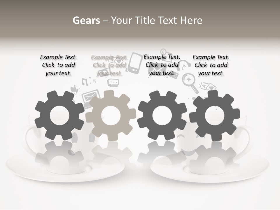 Saucer Contact Still PowerPoint Template