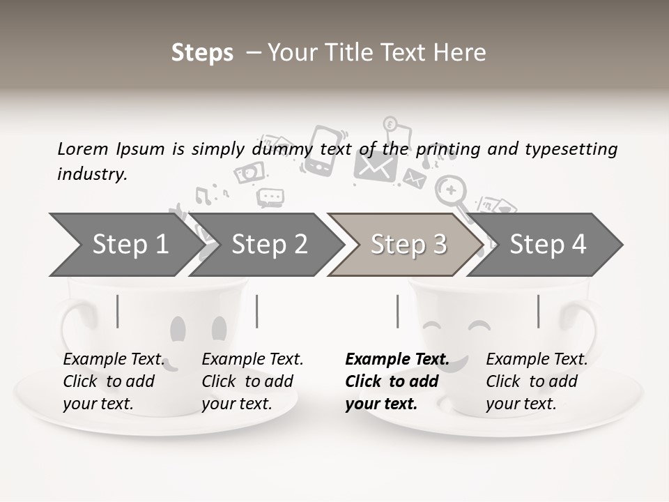 Saucer Contact Still PowerPoint Template