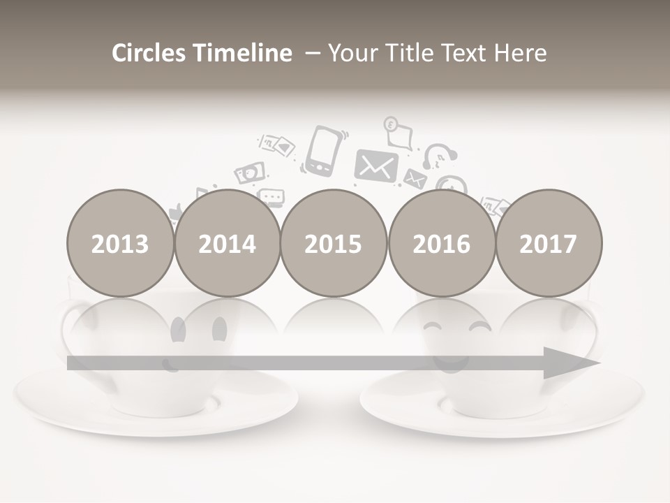 Saucer Contact Still PowerPoint Template