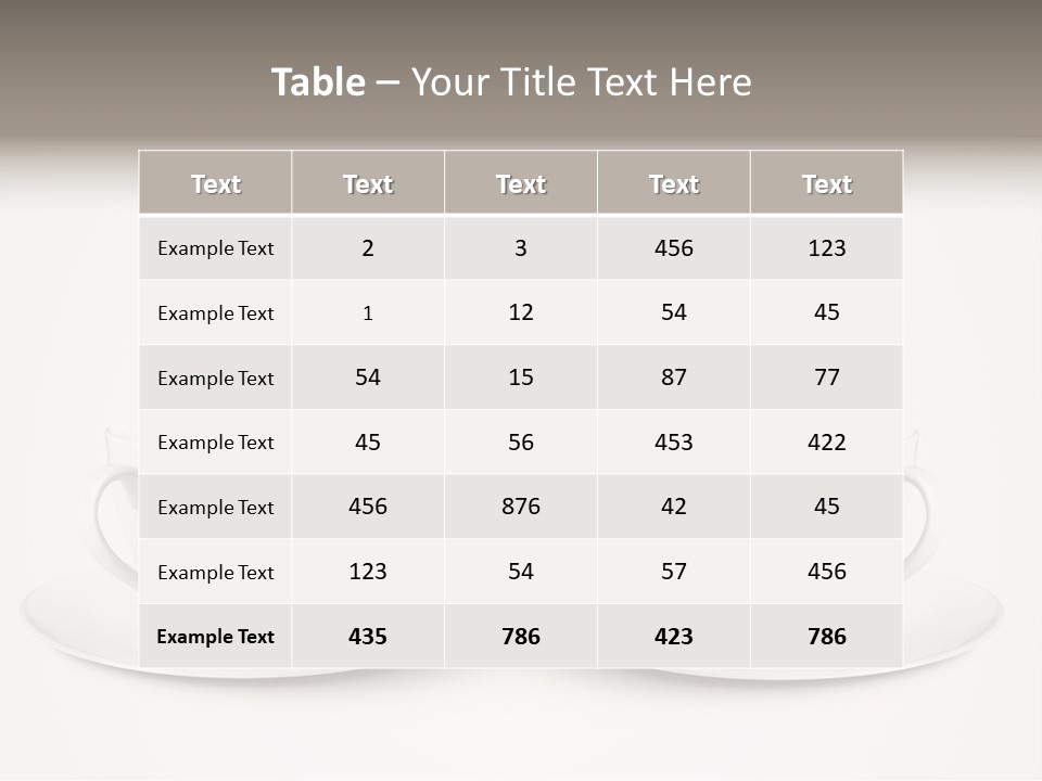 Saucer Contact Still PowerPoint Template