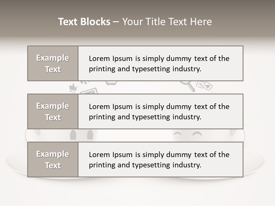 Saucer Contact Still PowerPoint Template