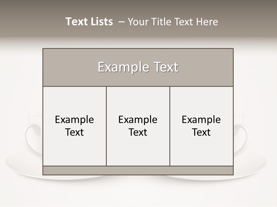 Saucer Contact Still PowerPoint Template