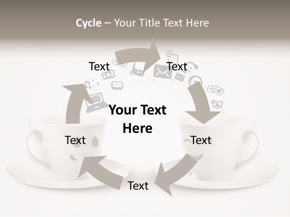 Saucer Contact Still PowerPoint Template