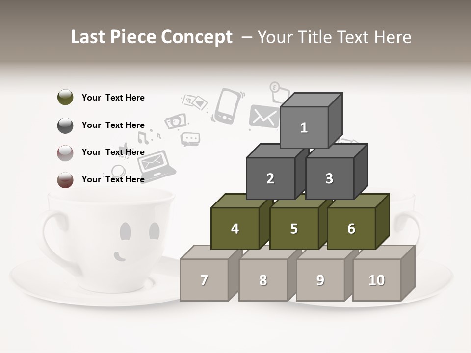 Saucer Contact Still PowerPoint Template