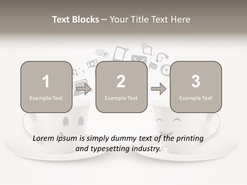 Saucer Contact Still PowerPoint Template