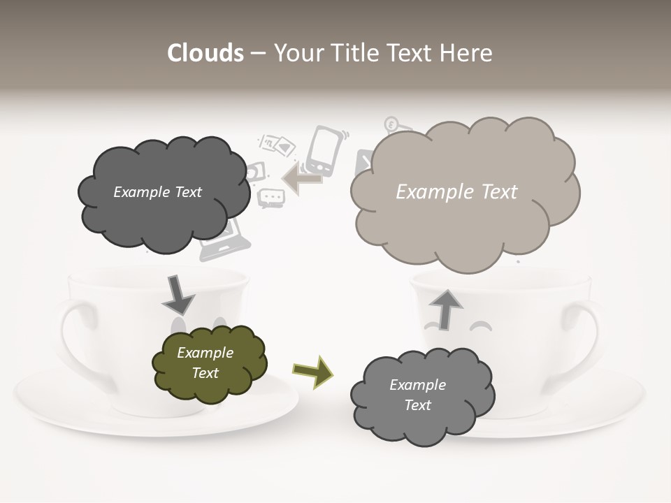Saucer Contact Still PowerPoint Template