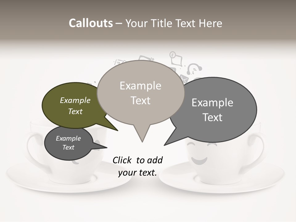 Saucer Contact Still PowerPoint Template