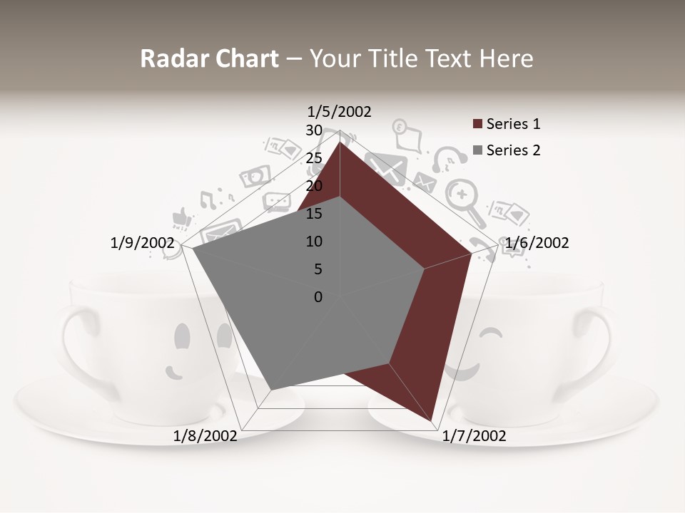 Saucer Contact Still PowerPoint Template