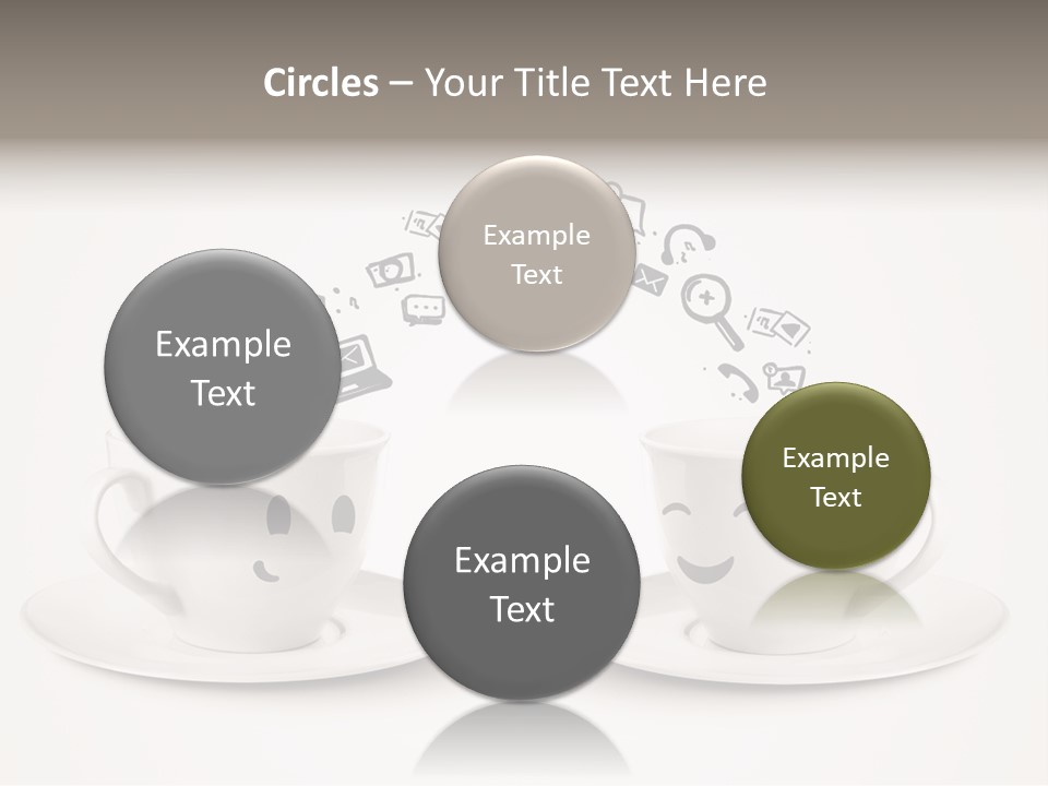 Saucer Contact Still PowerPoint Template
