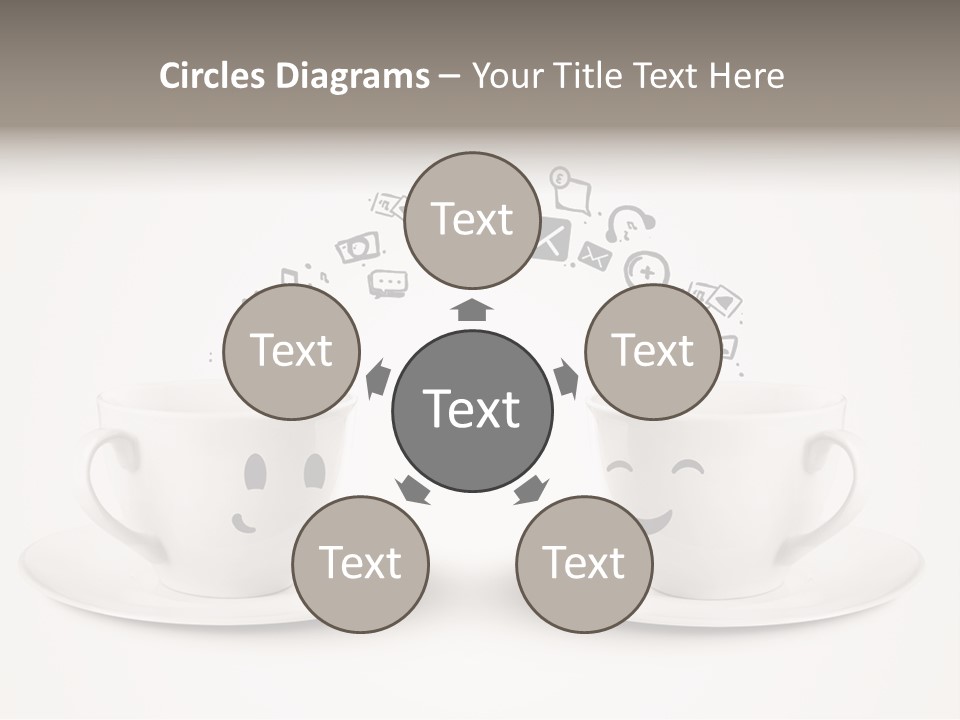 Saucer Contact Still PowerPoint Template