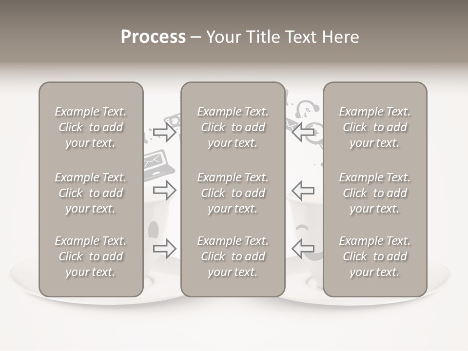 Saucer Contact Still PowerPoint Template