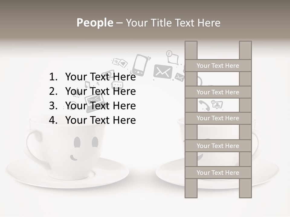Saucer Contact Still PowerPoint Template