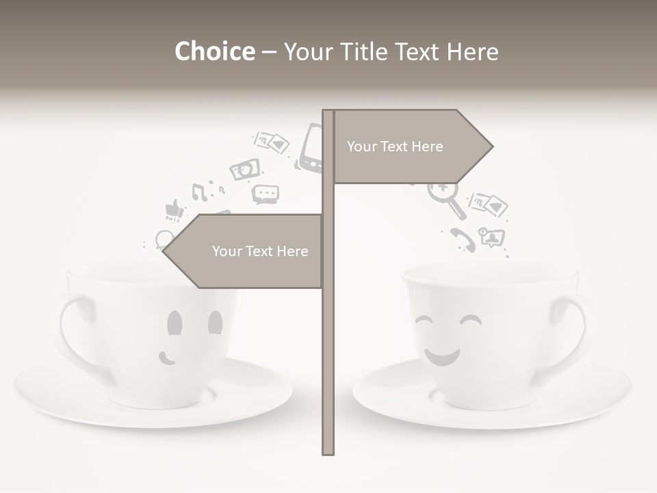 Saucer Contact Still PowerPoint Template