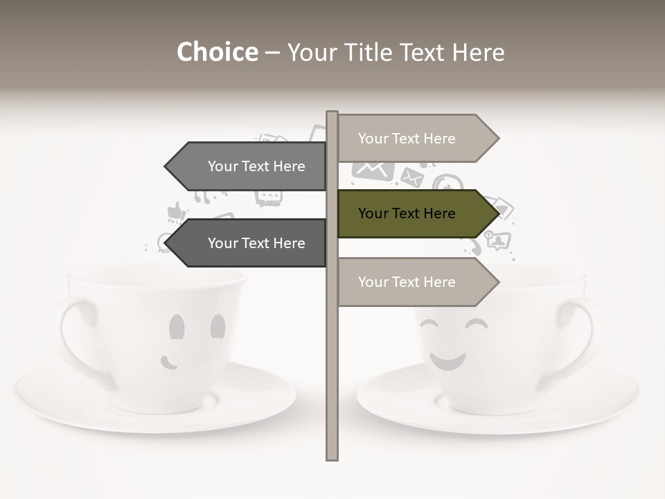 Saucer Contact Still PowerPoint Template
