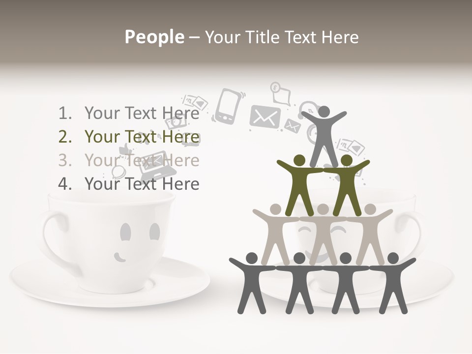 Saucer Contact Still PowerPoint Template