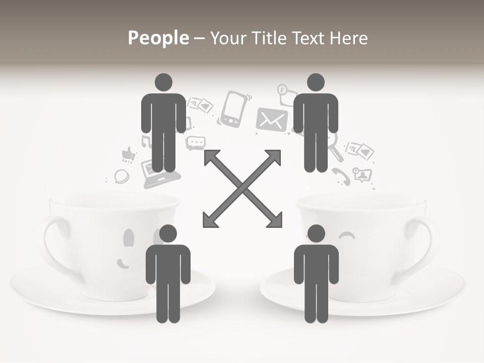 Saucer Contact Still PowerPoint Template