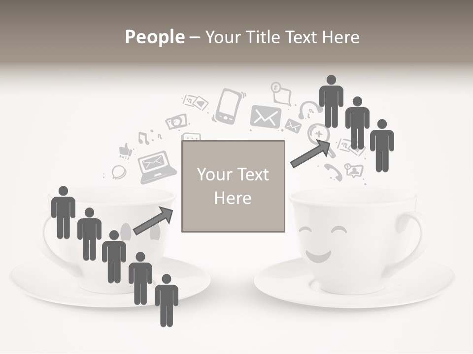 Saucer Contact Still PowerPoint Template