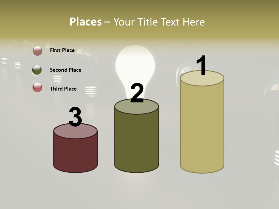 Light Energy Concept PowerPoint Template