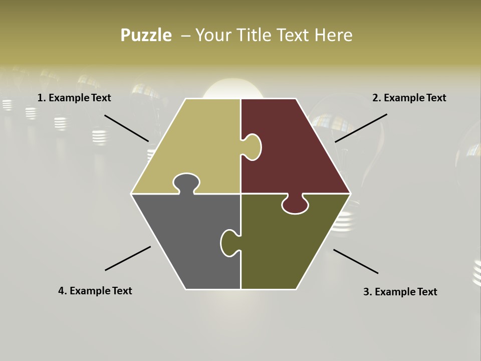 Light Energy Concept PowerPoint Template