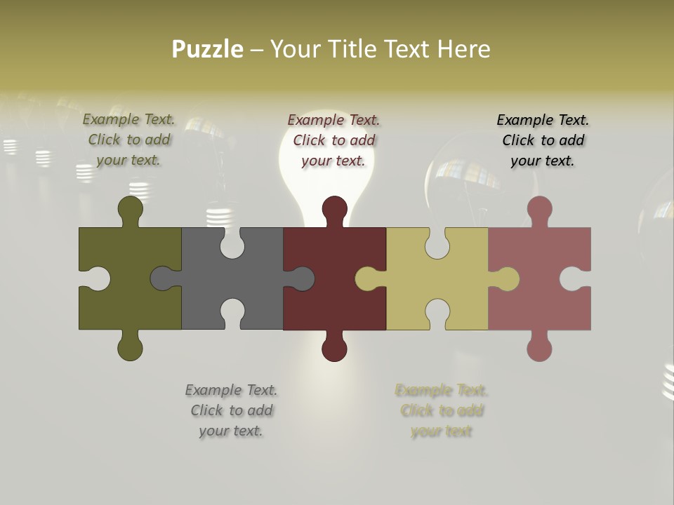 Light Energy Concept PowerPoint Template