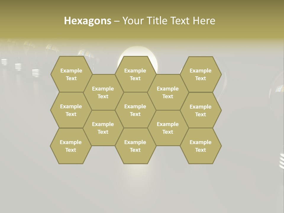 Light Energy Concept PowerPoint Template